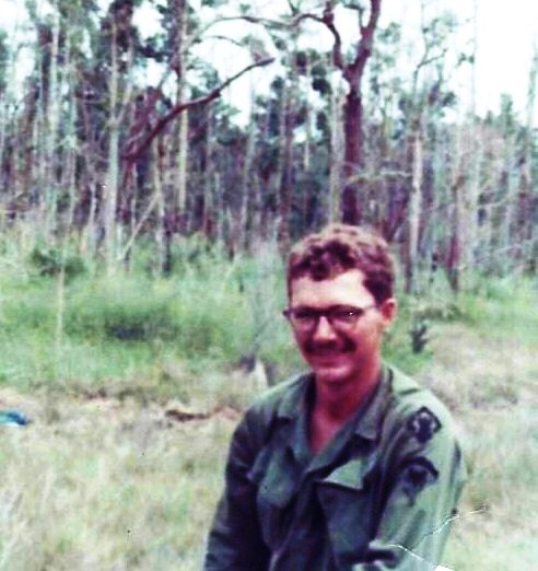 Cambodian woods, May 1970.